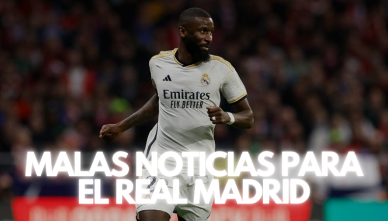 Rudiger jugando con el Real Madrid.