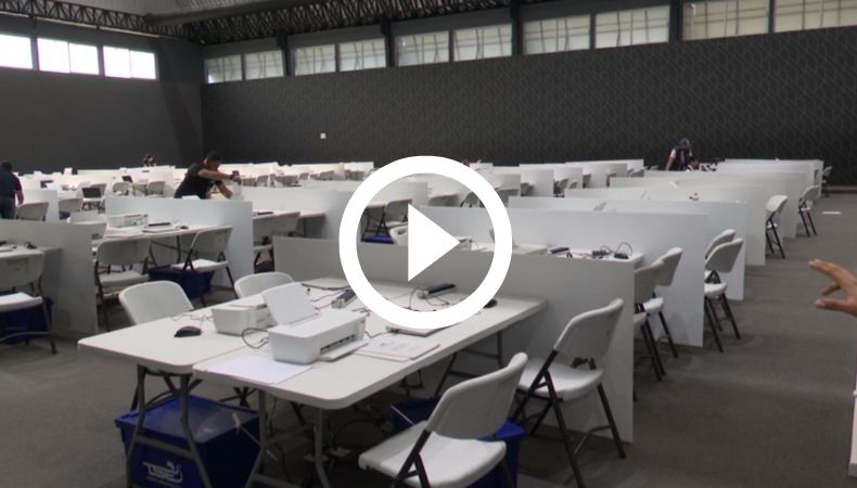 TSE continúa adecuando instalaciones para escrutinio legislativo