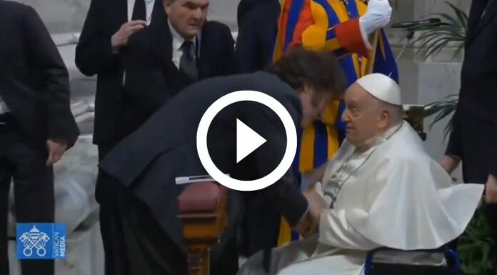 Primer encuentro entre Milei y el papa Francisco