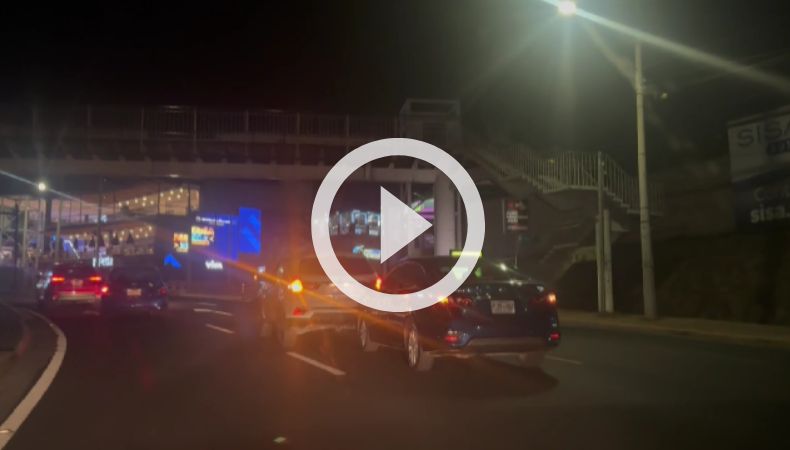 Redondel Accidente en redondel Masferrer