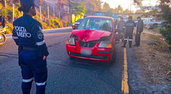 Reportan un hombre atropellado en San Pedro Perulapán.