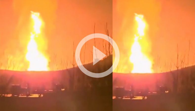 Explosión en gasoducto en Irán