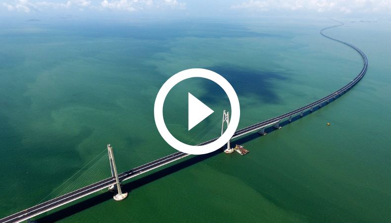 El puente más largo del mundo bate nuevo récord