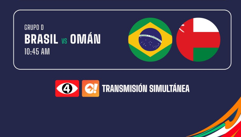 ¡EN DIRECTO! Brasil vs. Omán l 16 febrero 2024
