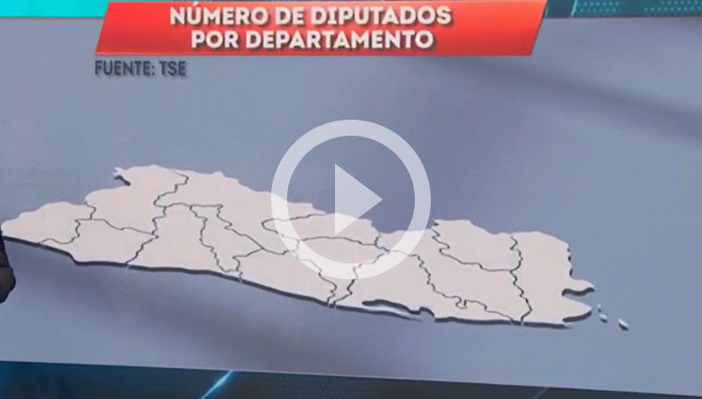 Así es la distribución de los diputados de la Asamblea Legislativa