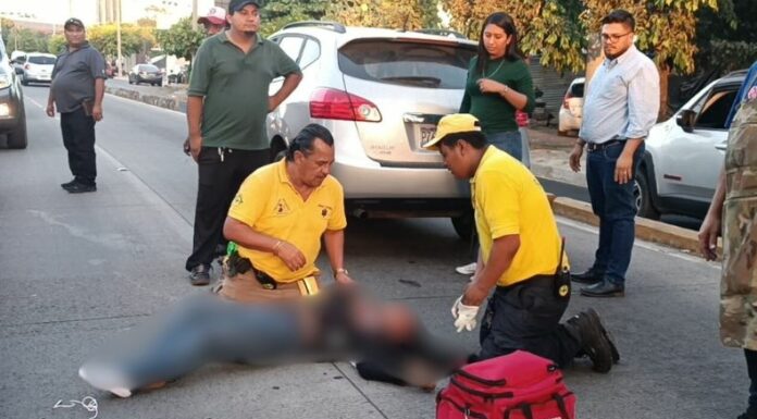 Persona atropellada en la Alameda Juan Pablo II