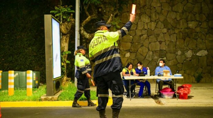 Seis conductores fueron detenidos por conducir en estado de ebriedad, por lo que deberán responder ante la justicia.