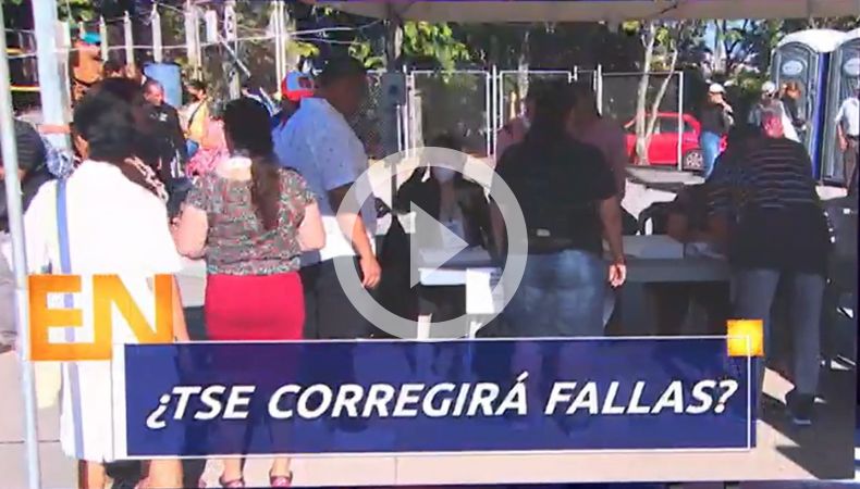 EL TSE corregirá las fallas para las próximas elecciones