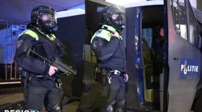 Al menos seis policías resultaron heridos en Países Bajos