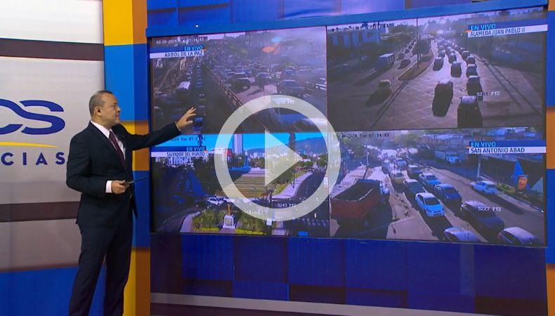 Reporte del tráfico El Salvador