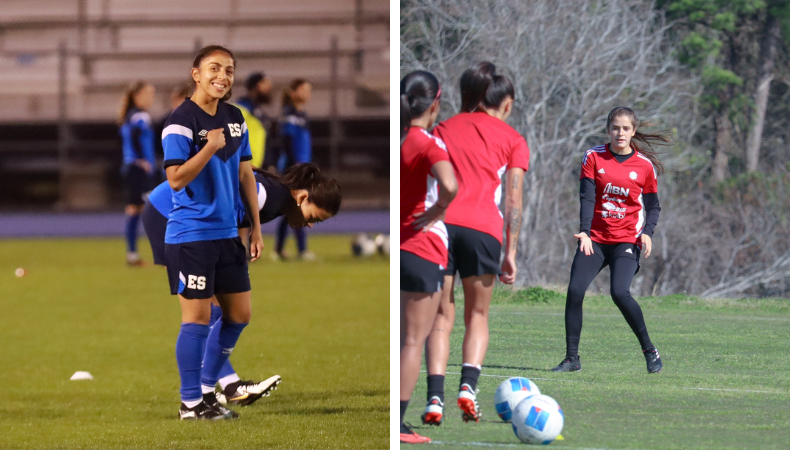 La Selecta Femenina de El Salvador.