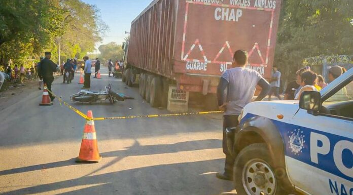 Menor de edad muere en accidente de moto en Zacatecoluca