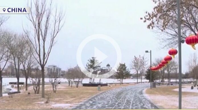 China en alerta por ola de frío