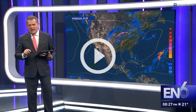 Reporte de las condiciones del clima por Moisés Urbina.