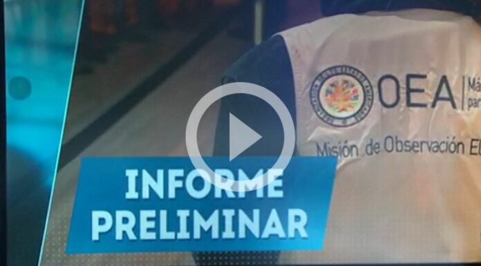 Informe preliminar de la OEA sobre las elecciones El Salvador