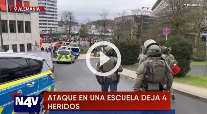 Varios alumnos resultaron heridos tras un ataque con cuchillo en una escuela de Alemania.