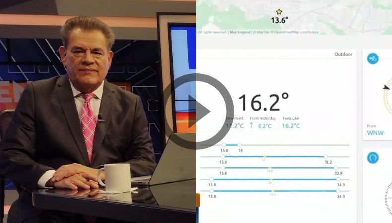 El 23 de febrero se registraron bajas temperaturas en El Salvador.
