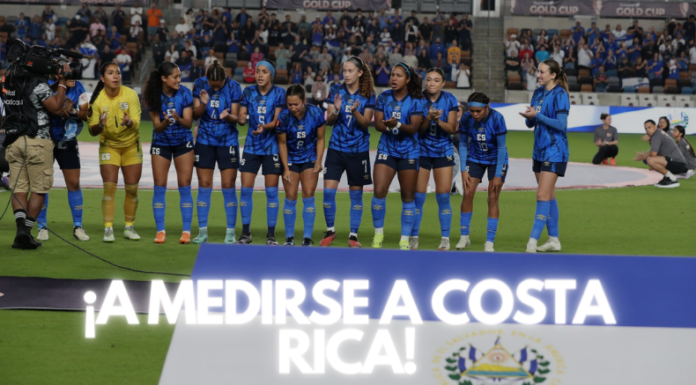 La Selecta Femenina de El Salvador.