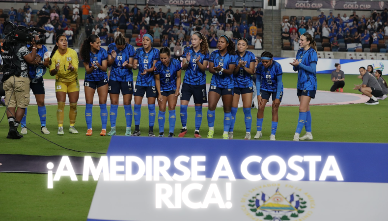 La Selecta Femenina de El Salvador.