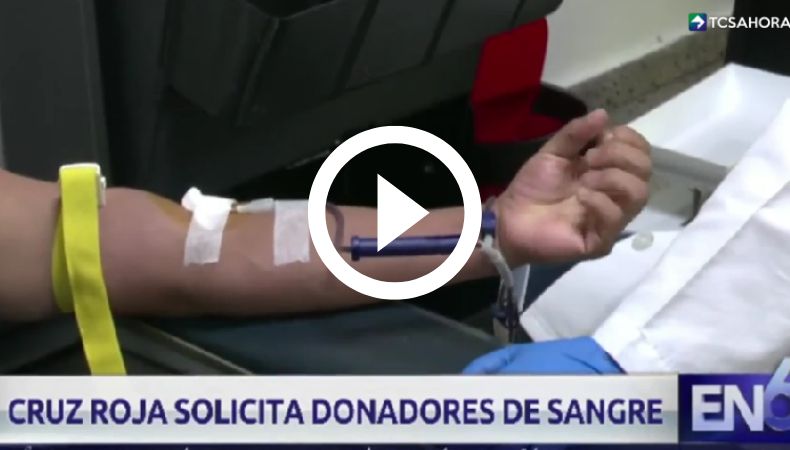 Cruz Roja solicita donadores de sangre