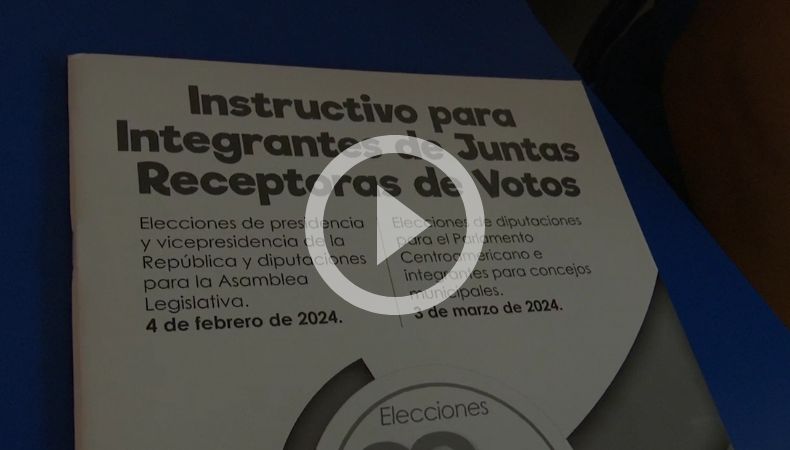 TSE capacita personal de las JRV