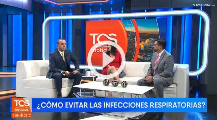 El Dr. Manuel López Ramos brindó recomendaciones para evitar las infecciones respiratorias.