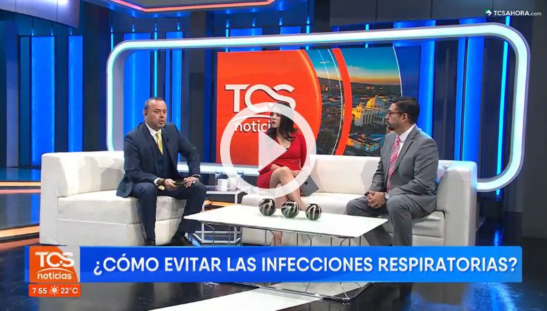 El Dr. Manuel López Ramos brindó recomendaciones para evitar las infecciones respiratorias.