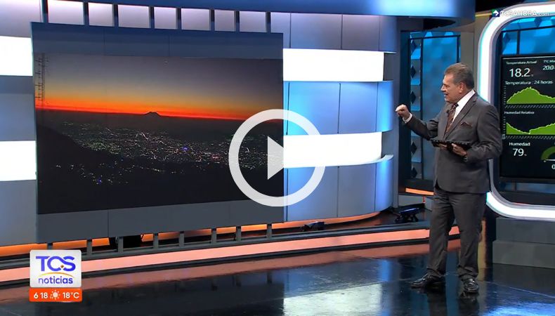 Pronóstico del clima para el martes 27 de febrero.