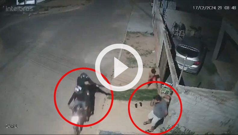 Sicarios asesinaron a un hombre frente a su familia en Brasil.