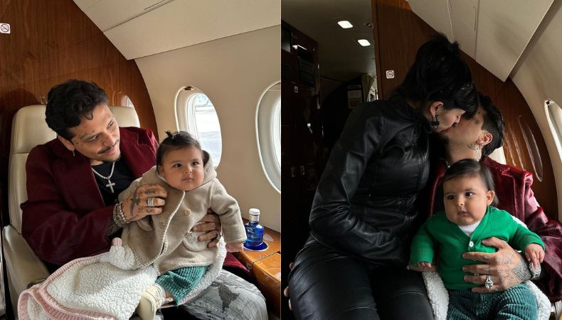 ¡En familia por París! Cazzu y Christian Nodal comparten emotivas imágenes