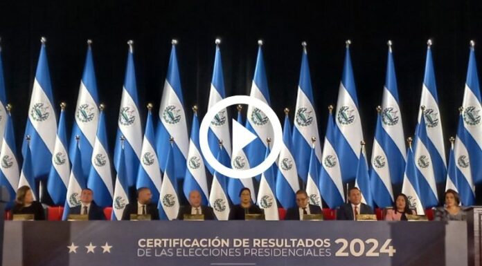 Cadena Nacional del TSE | Entrega de credenciales a presidente y vicepresidente electos