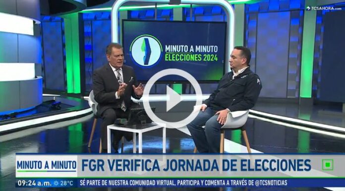 Fiscalía General de la República supervisa el proceso electoral.