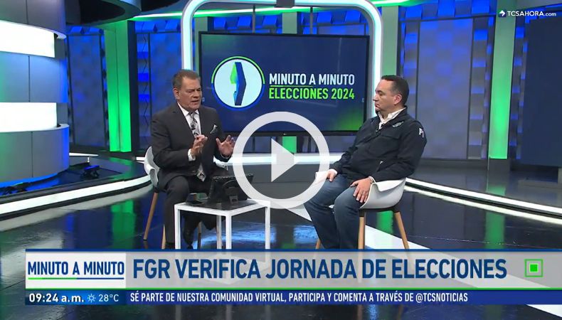 Fiscalía General de la República supervisa el proceso electoral.