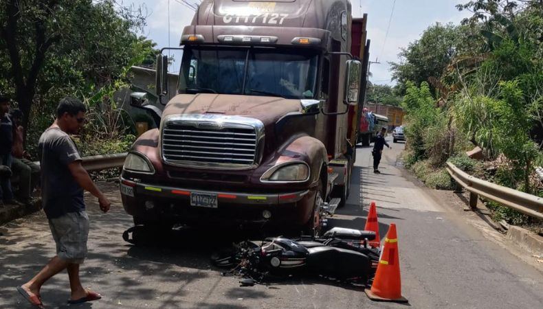 Accidente de tránsito en Usulután
