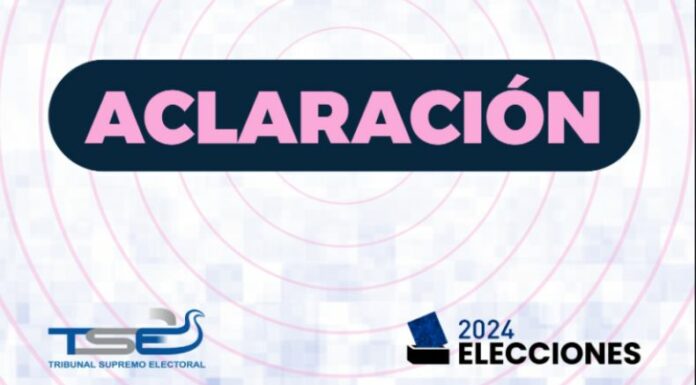 TSE permite a medios de comunicación para cubrir escrutinio preliminar