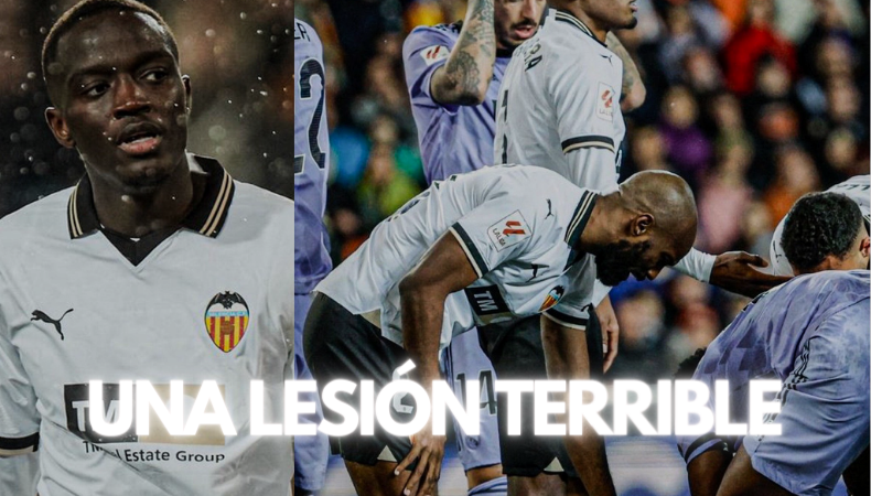 Diakhabi jugando en el Valencia.