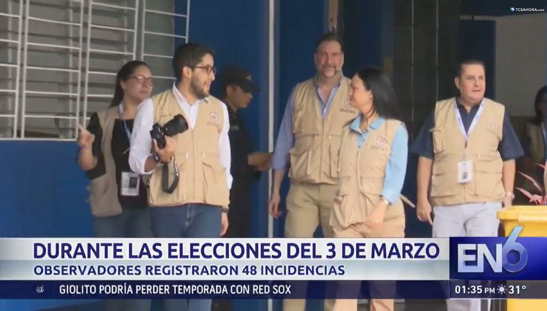 Son 48 señalamientos por parte de la Misión de Observadores Electorales