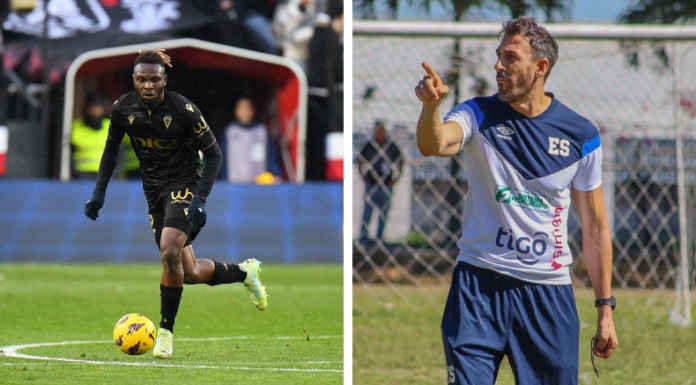David Dóniga entrenando a El Salvador
