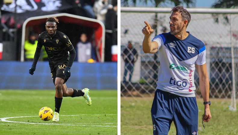 David Dóniga entrenando a El Salvador