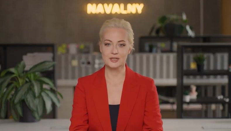 Yulia Navalnaya llama a protestas contra Putin