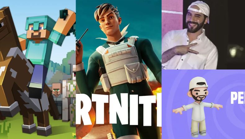 Fornite y Minecraft tendrán un mapa de El Salvador, ¿¡y la skin del presi!