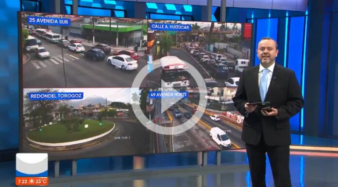 Tráfico en El Salvador