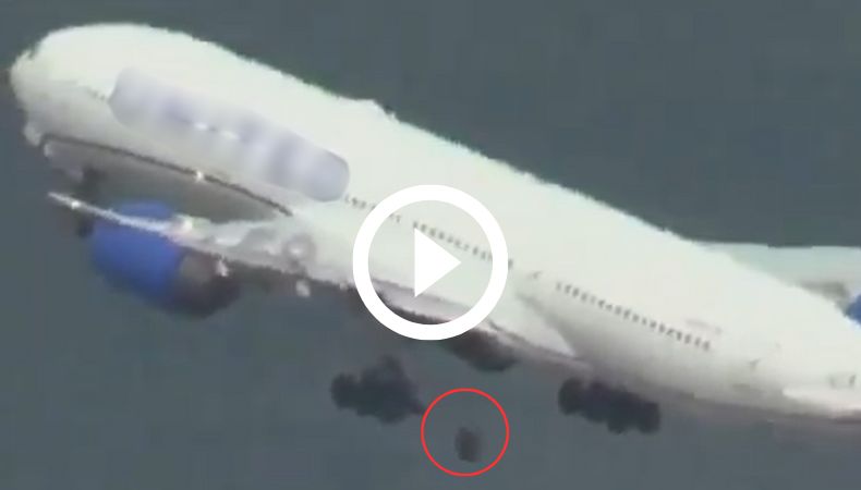 Avión pierde una rueda tras despegar de San Francisco