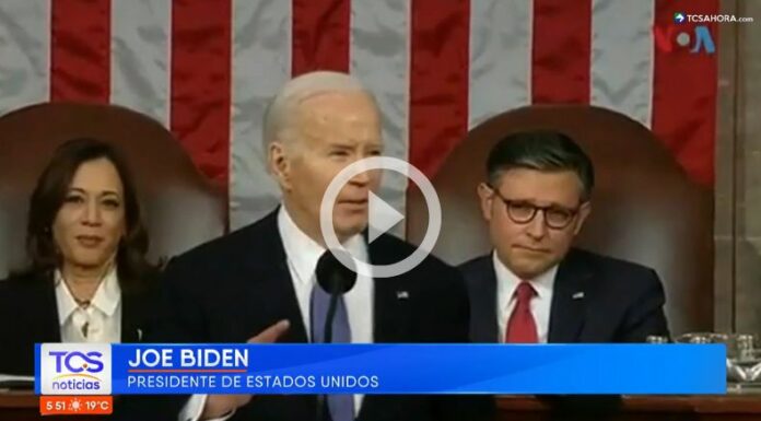 Joe Biden brindó su discurso sobre el Estado de la Unión.