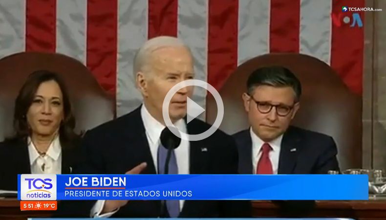 Joe Biden brindó su discurso sobre el Estado de la Unión.