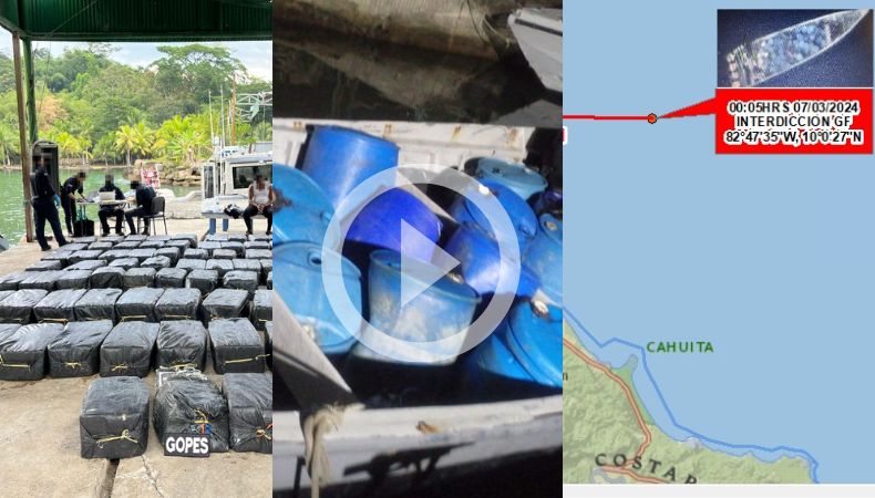 Decomisan Droga en Costa Rica