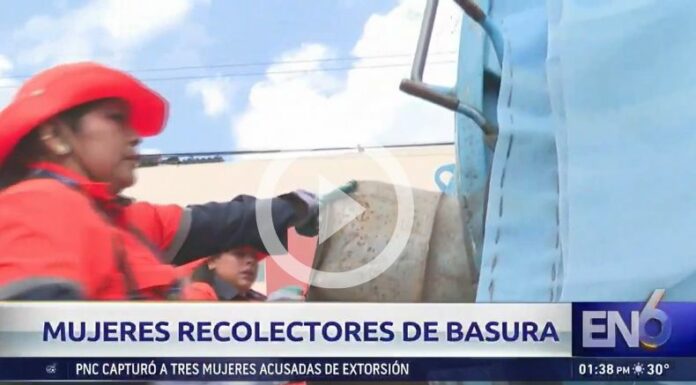 Mujeres recolectoras de basura