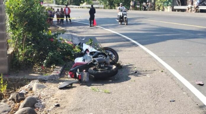 Muere motociclista en la carretera El Litoral