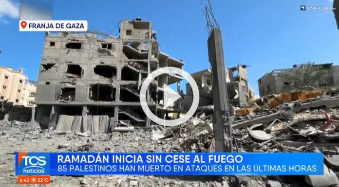 Comienza el Ramadán sin esperanza de cese al fuego en la Franja de Gaza.
