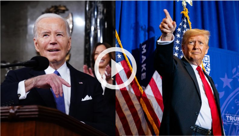 Biden y Trump consiguen las nominaciones necesarias para las presidenciales.